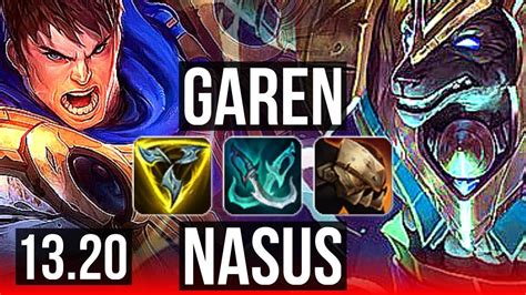 nasus counter|garen vs nasus.